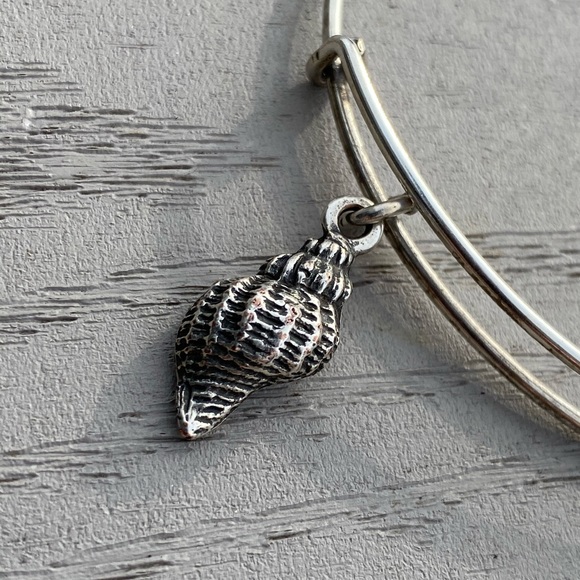Alex and Ani | Shell Charm Bangle - Picture 2 of 2